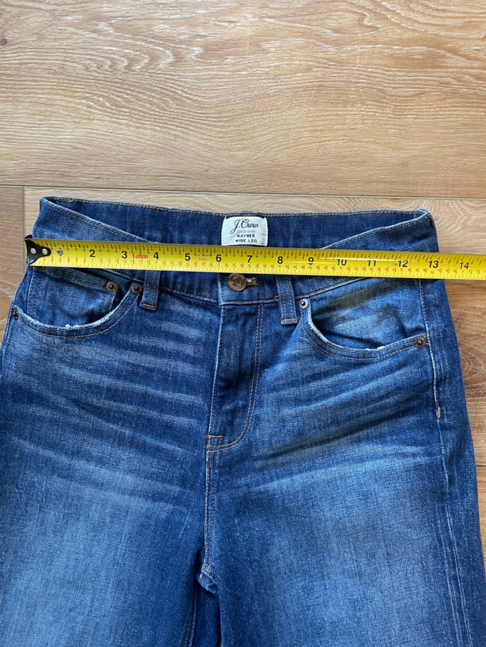 J. Crew Rayner Wide Leg Cropped Jeans - Picture 5 of 7